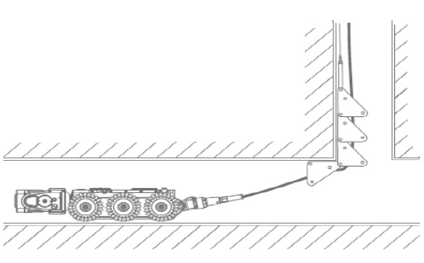 ROVVER爬行器的應用示意圖 ROVVER爬行器的應用示意圖