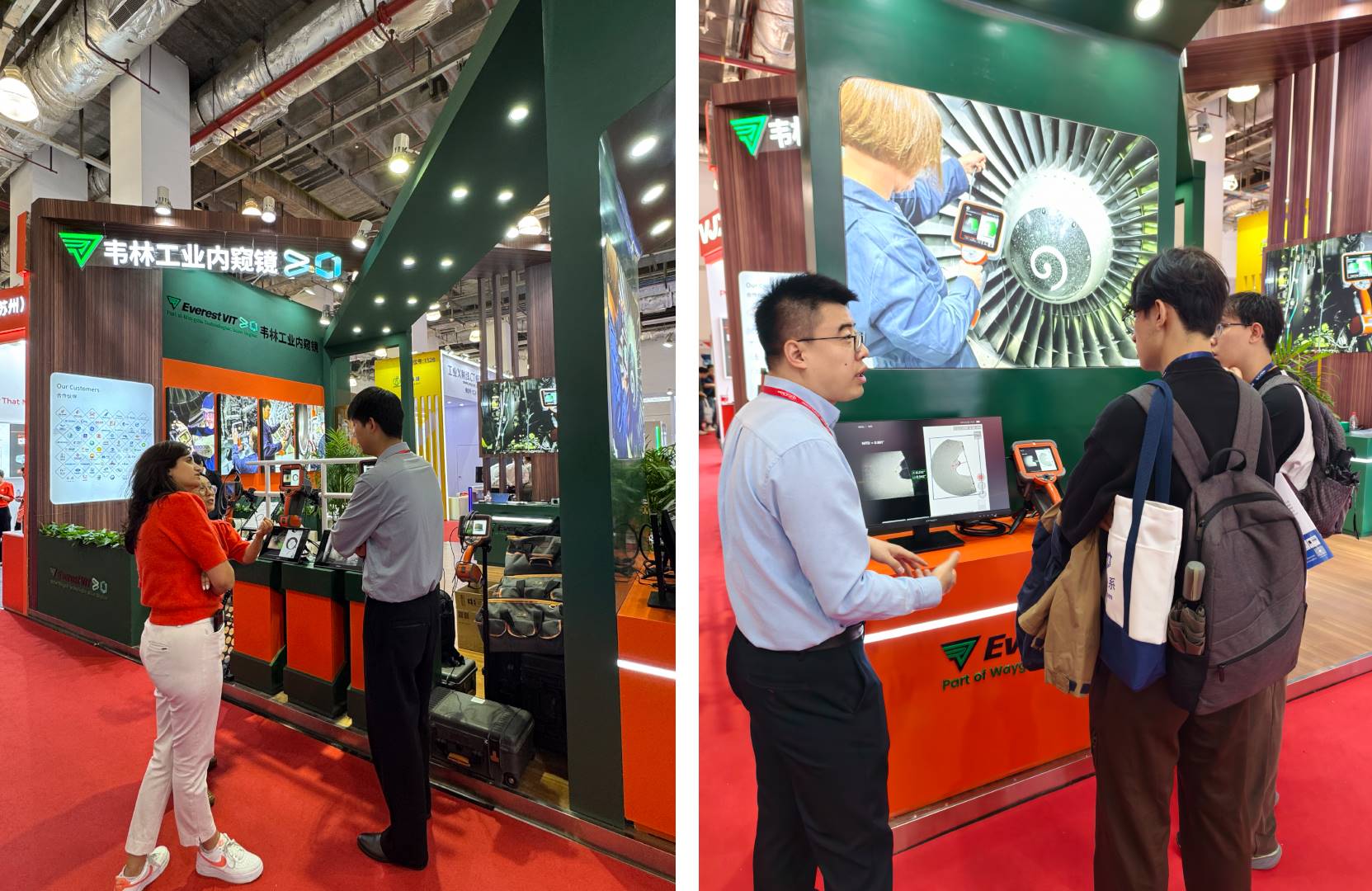 韋林工業內窺鏡產品吸引大量客戶關注 韋林工業內窺鏡產品吸引大量客戶關注